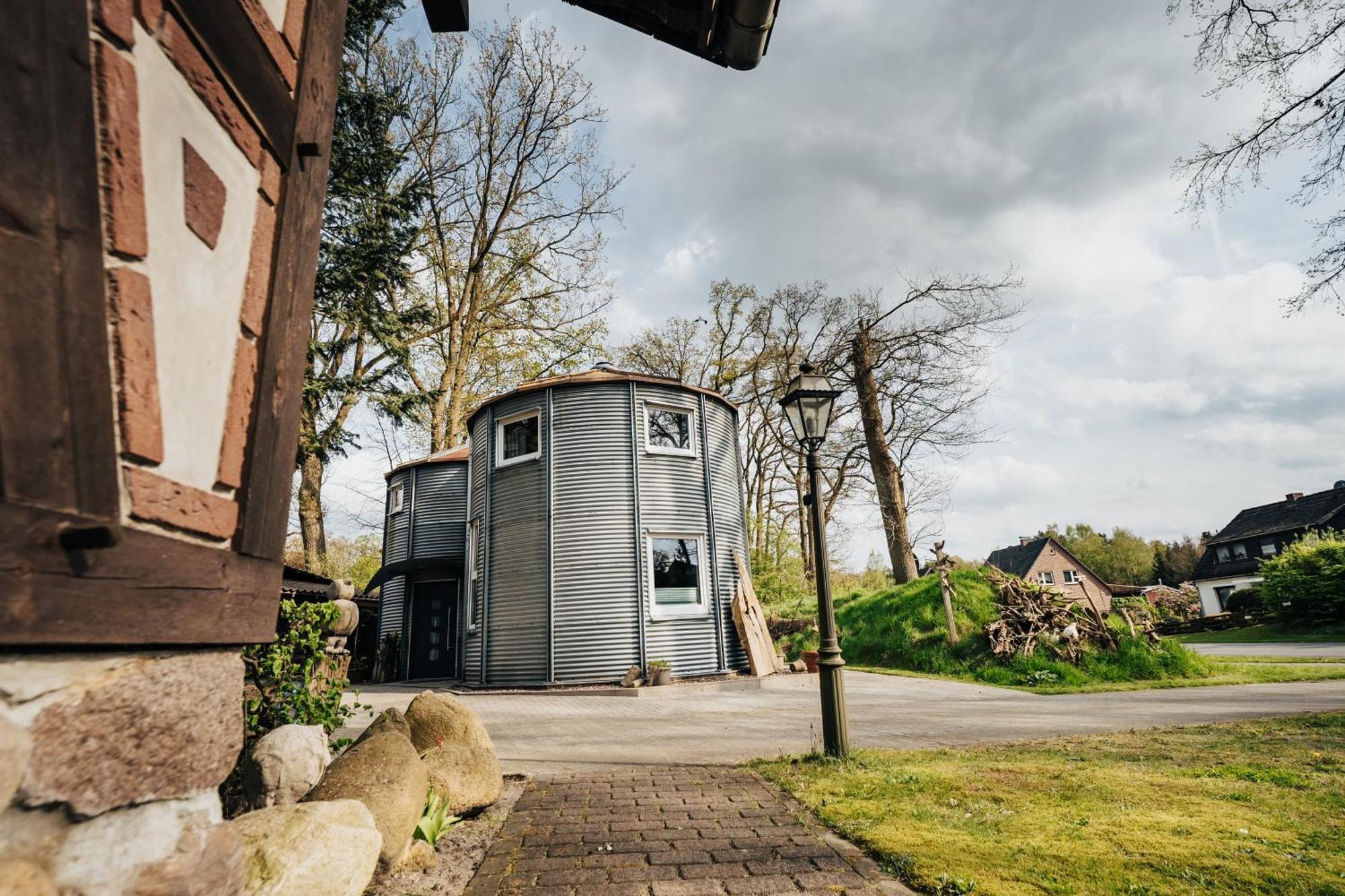 Ferienhaus Getreidesilo Schneverdingen Exteriér fotografie